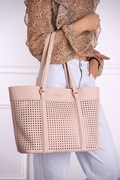 NOBO Damen Handtasche Rosa NBAG-I0300-C004