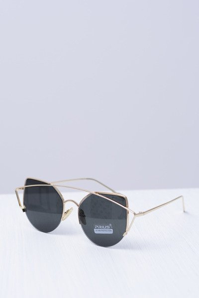 Mirrored Eyeglasses PRE-01 Gold