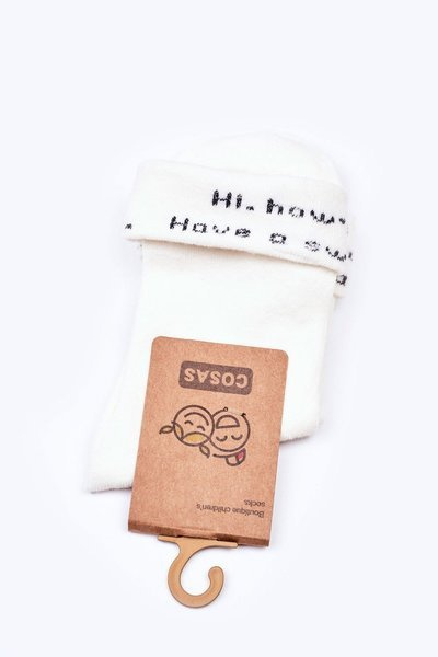 Children's Cotton Socks Sweet Dream COSAS White