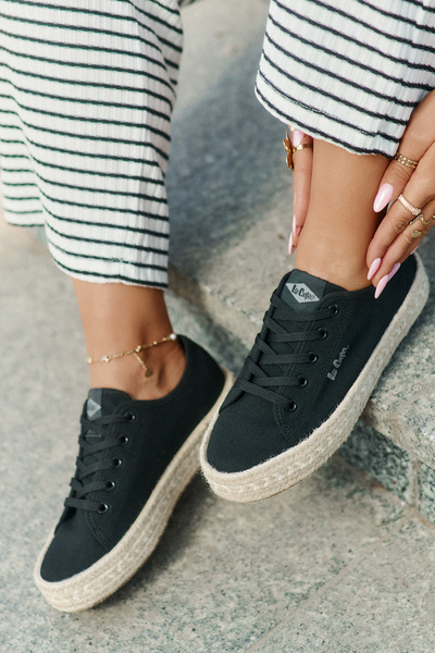 Adidași Femeie Cu Împletitură Lee Cooper LCW-25-44-3216 Negri