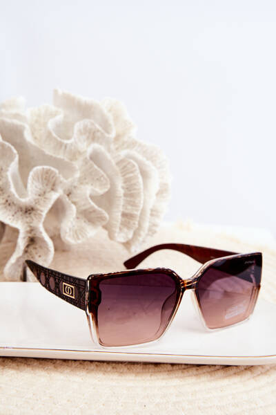 Damen-Sonnenbrille UV400 Braun
