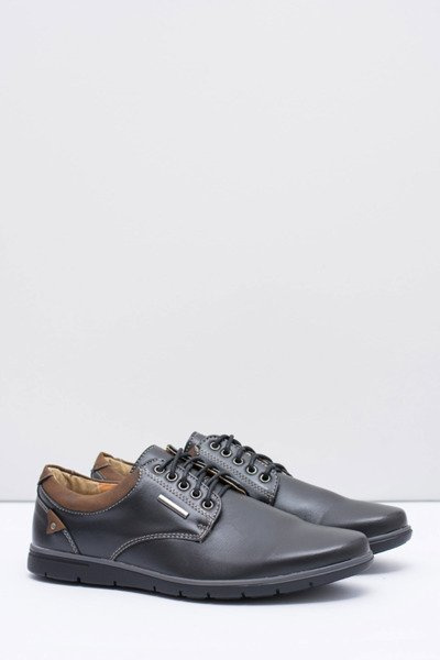 Demi-bottes Efrato noires pour hommes