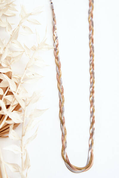 Chaîne Serpent Élégante Multicolore