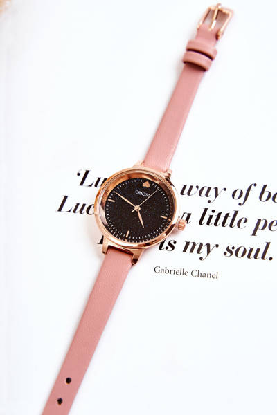 Montre Femme Sur Bracelet Fin Ernest Rose
