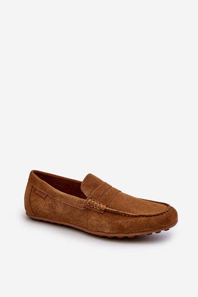 Herren-Wildledermokassins Big Star NN174226 Camel