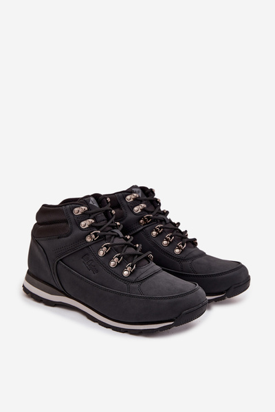 Ghete de drumeție pentru bărbați izolate Lee Cooper LCJ-25-03-3844M Negru