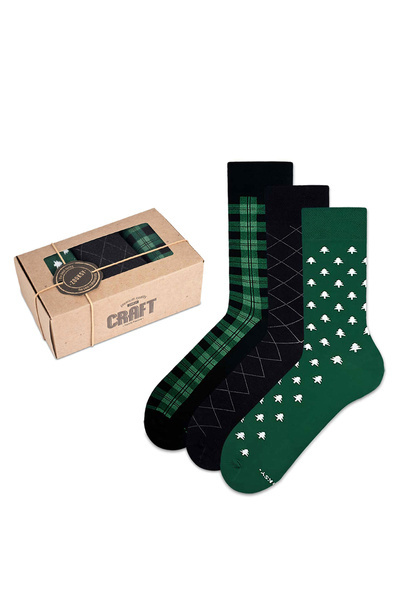 Set de șosete clasice Zooxy Craft Forest Moss Classic