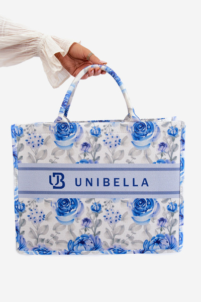Grand Sac En Mooch Bleu Rose