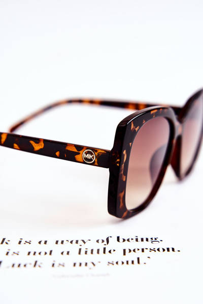 Modische Marmor M2321 Braune Sonnenbrille