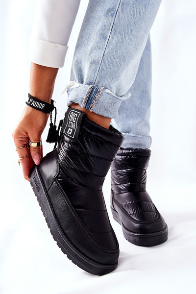 Bottes de neige pour femmes Big Star 274120 Noir