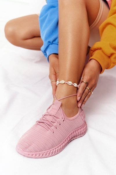Női felbújós tornacipő Pink Do It