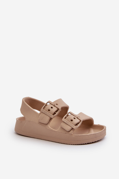 Leichte Kindersandalen mit Schnallen BIG STAR NN374544 Beige