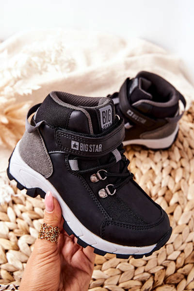 Pantofi pentru copii pentru copii Big Star II374100 Negru
