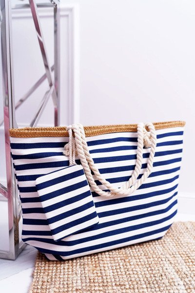 Beachwear Big Marineblaue Handtasche Tasche Damen Marine