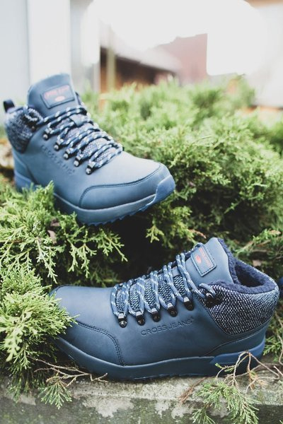 Men's Trekking Boots Cross Jeans Navy Blue EE1R4115C
