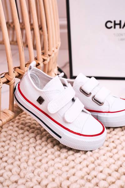 Staruri Velcro pentru copii Big Star HH374199 White