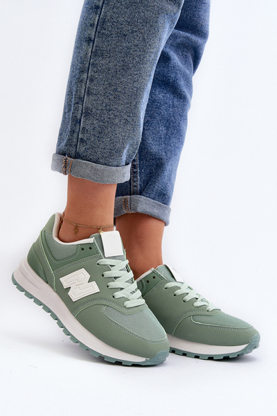 Women's Green Sports Sneakers Lifari