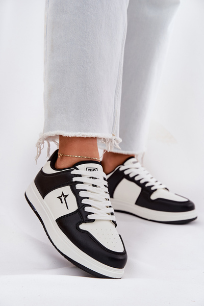 Női Sneakers Big Star RR274A240 HI-POLY SYSTEM Fehér-Fekete