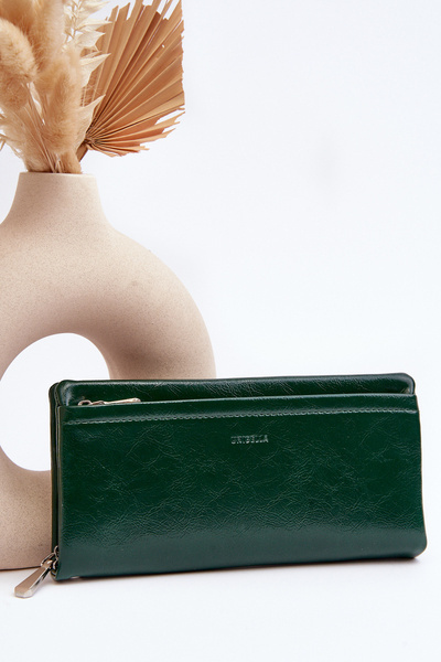 Portefeuille Femme Vert Foncé Tiborlena