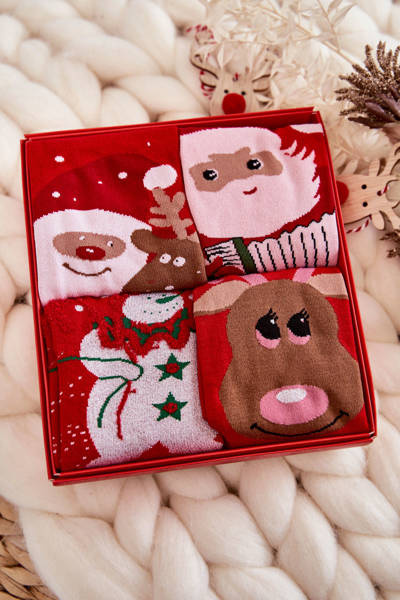 Damen Mix Cosas Weihnachtssocken-Set