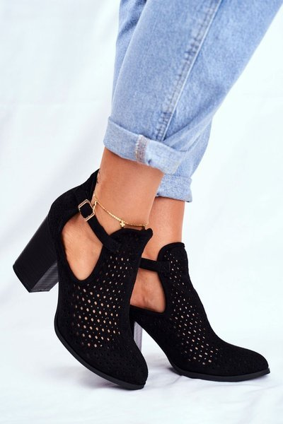 Bottes Pour Femmes À Talon Haut Noir Morrena