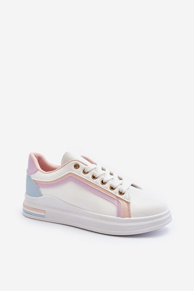 Damen-Sneaker mit rosa Pailletten Elnami