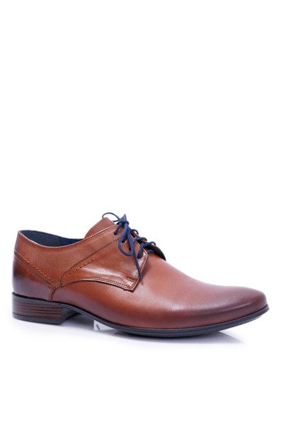 Nikopol 1622 Demi-bottes de visite en cuir marron pour hommes