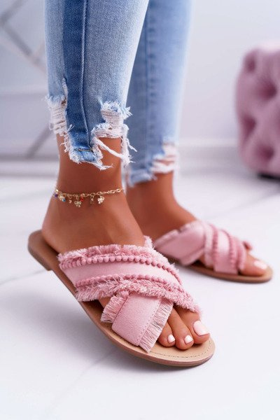 Női szövet papucs satu 7269 Pink Jamen