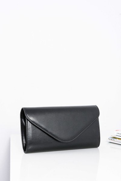 Női fekete kézitáska Clutch táska