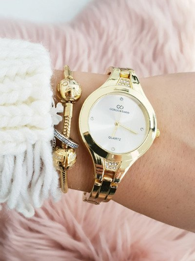 Giorgio & Dario Gold Women's Watch on Bracelet Pisento