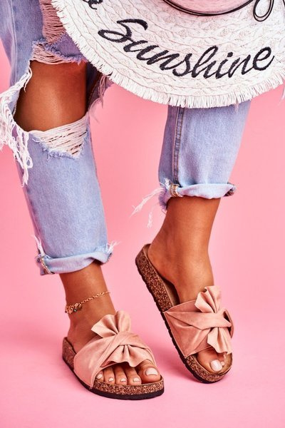 Women's Cork Flip Flops Docked Beige Felis