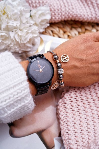 Bracelet Chaîne Femme Arbre de Vie Or Rose Gothal