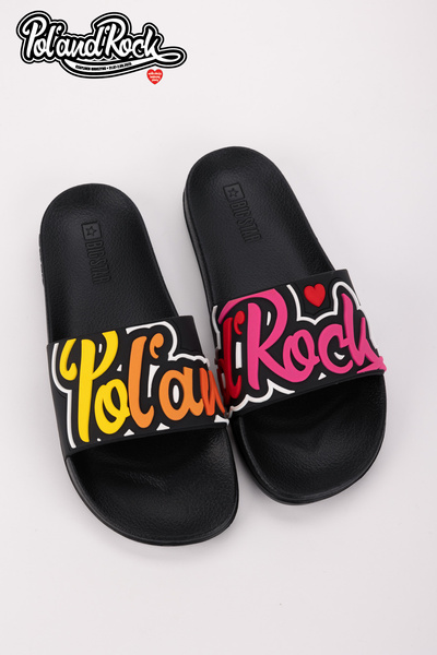 Flip flops Pol'and'Rock Festival X Big Star SS174508 Black