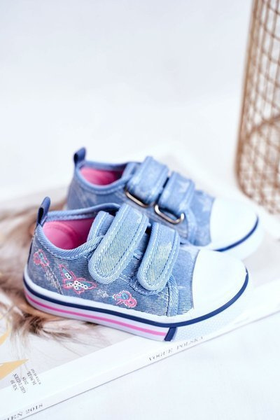 Adidași pentru copii albastru junalo