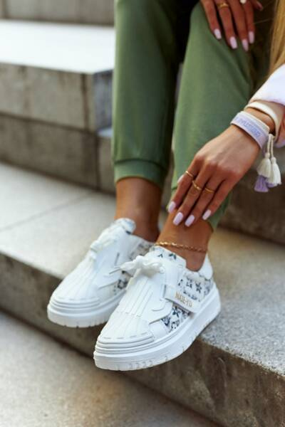 Chaussures de sport pour femmes, baskets noires et blanches Your Dreams