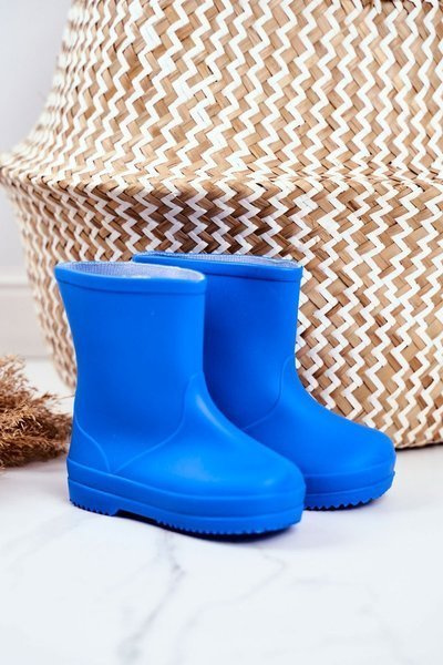 Galoches en caoutchouc classiques pour enfants, berceuse bleue