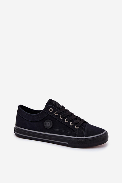 Herren Stoff Sneaker Big Star RR174338 Schwarz