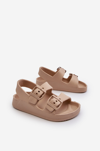 Children's Lightweight Sandals with Buckles BIG STAR NN374539 Beige