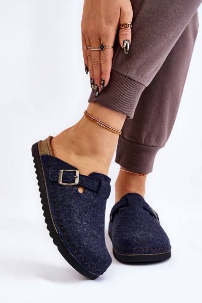 Vorbeugende Hausschuhe für Damen Inblu DJ-07-041 Marineblau