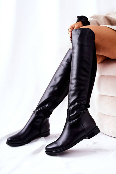 Bottes en cuir Laura Messi Noir 2293