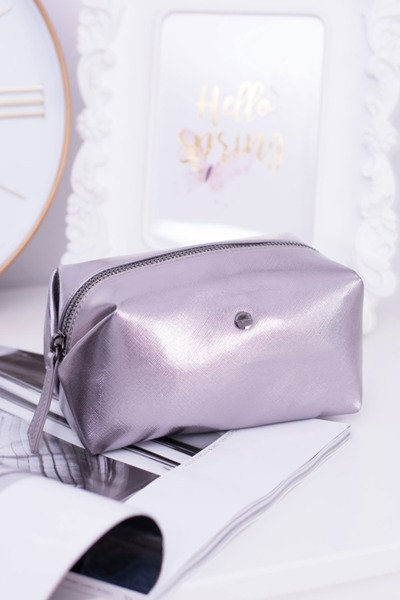 Makiažo krepšelis Paketėlis Monnari Metallic Grey