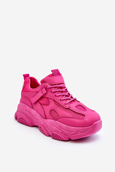 Women's Sneakers On Massive Platform Fuchsia Agnenia