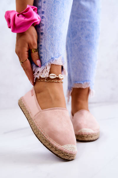 Moteriškos klasikinės espadrilės Big Star JJ274955 Rožinė