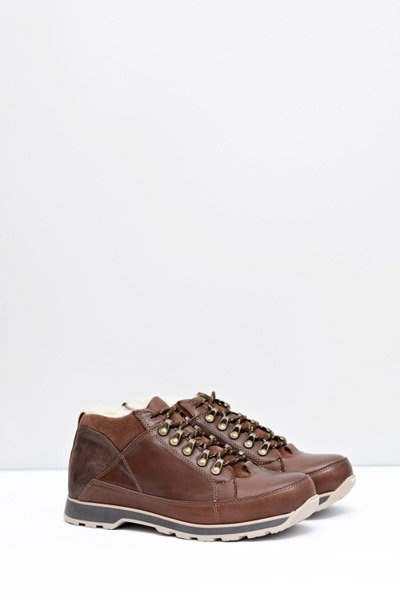 Demi-bottes chauffantes Trafer pour hommes de coloris marron