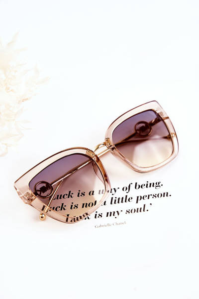 Ochelari de soare pentru ochi pentru femei M2351 Transparent