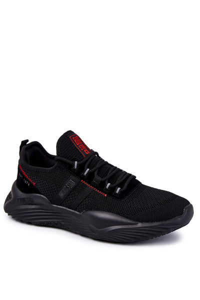 Herren Sportschuhe Memory Foam Big Star KK174255 Schwarz