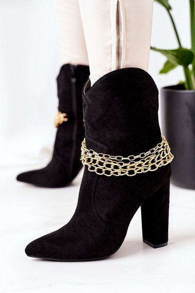 Stiefel mit Stilettoabsatz Schwarz Guter Eindruck