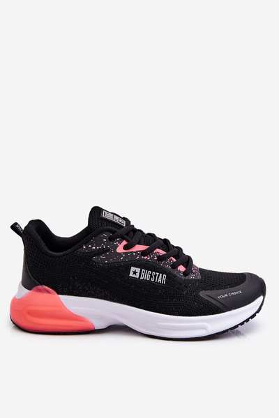 Système de mousse à mémoire de forme à la mode Big Star chaussures de sport LL274318 noir