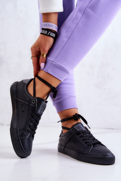 Baskets en cuir Big Star JJ274214 Noir