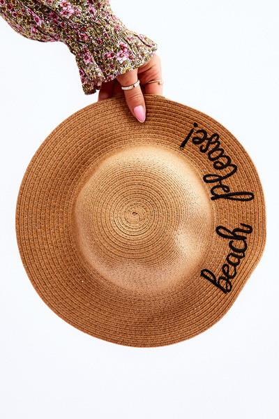 Kids Hat with Beach Kérem! Bézs